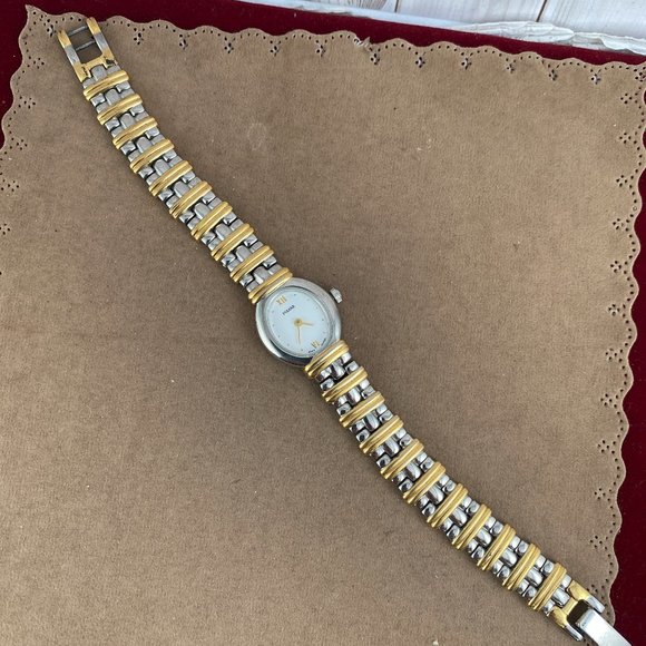 Vintage Pulsar Quartz Dual Tone Gold and Silver Tone Watch - Picture 6 of 9